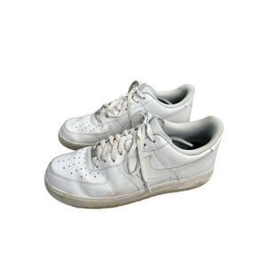 Nike Air Force 1 '07 Men's Size 12.5 Shoes Low Top Sneakers All White Casual